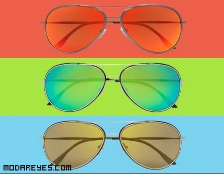 gafas de colores