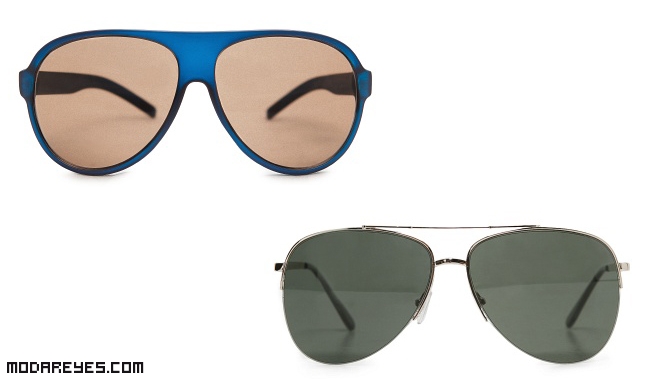 gafas en color azul para hombres