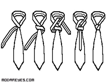 Nudos de corbata modernos
